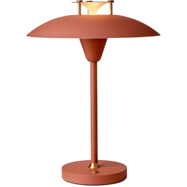 Halo Design Stepp 1-2-3 uppladdningsbar bordslampa, orange