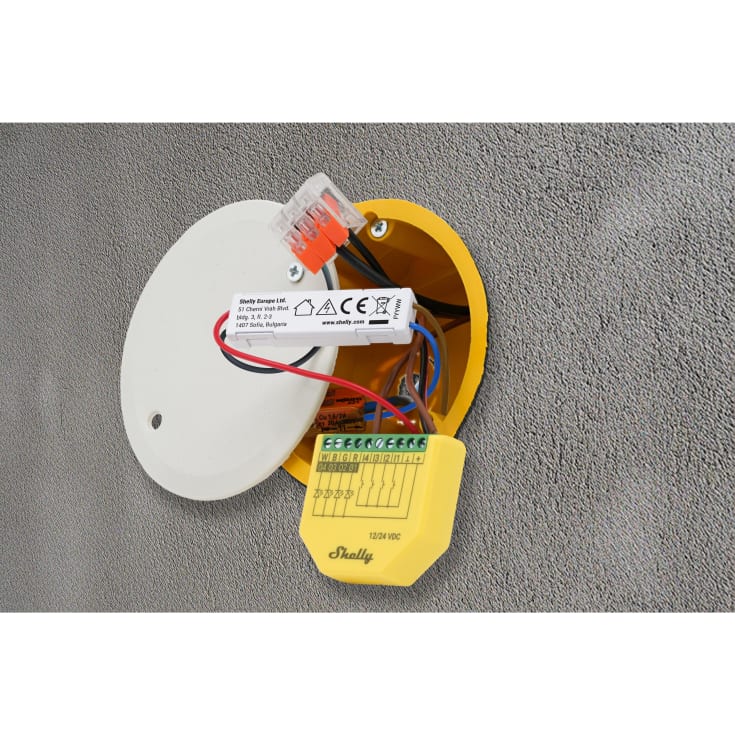 Shelly decoupler, AC til DC omformer, 1 kanal