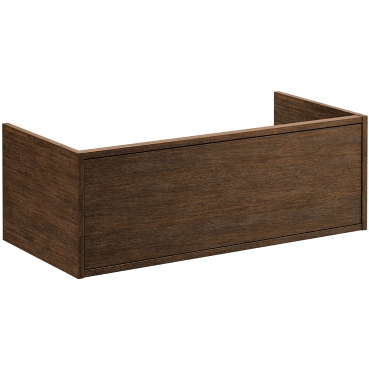 Gustavsberg Ducentic underskab, 98x46,5 cm, brun eg