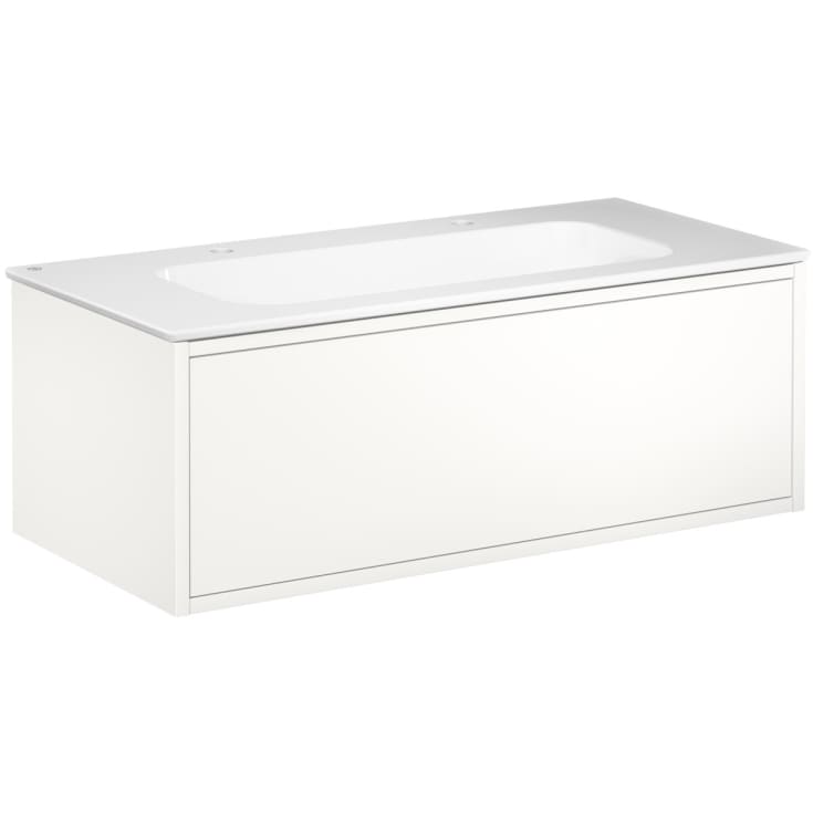 Gustavsberg Ducentic möbelpaket, 100x47 cm, vit