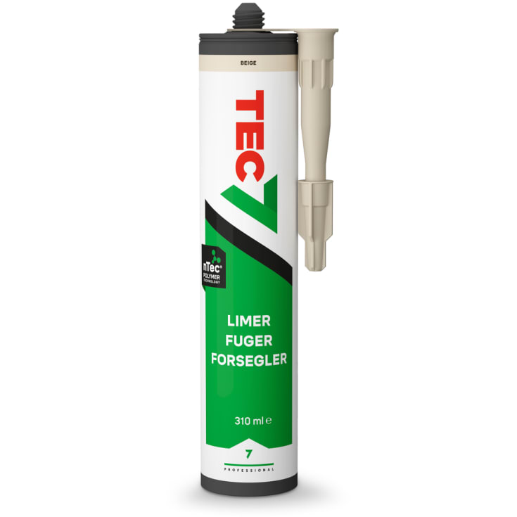 TEC7 fugemasse 310 ml, beige