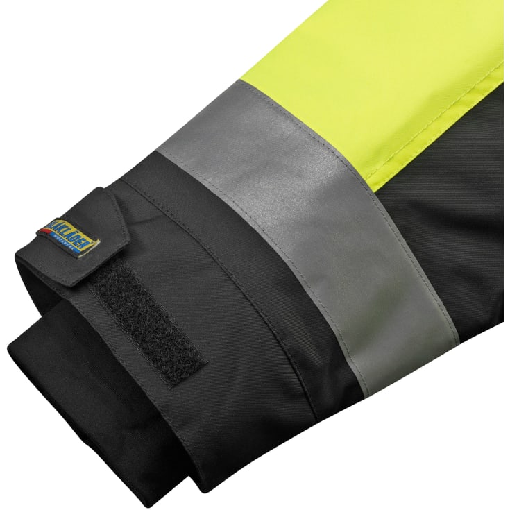 Blåkläder Workwear Hi-Vis vinterjakke, hi-vis gul/sort, str. 6XL