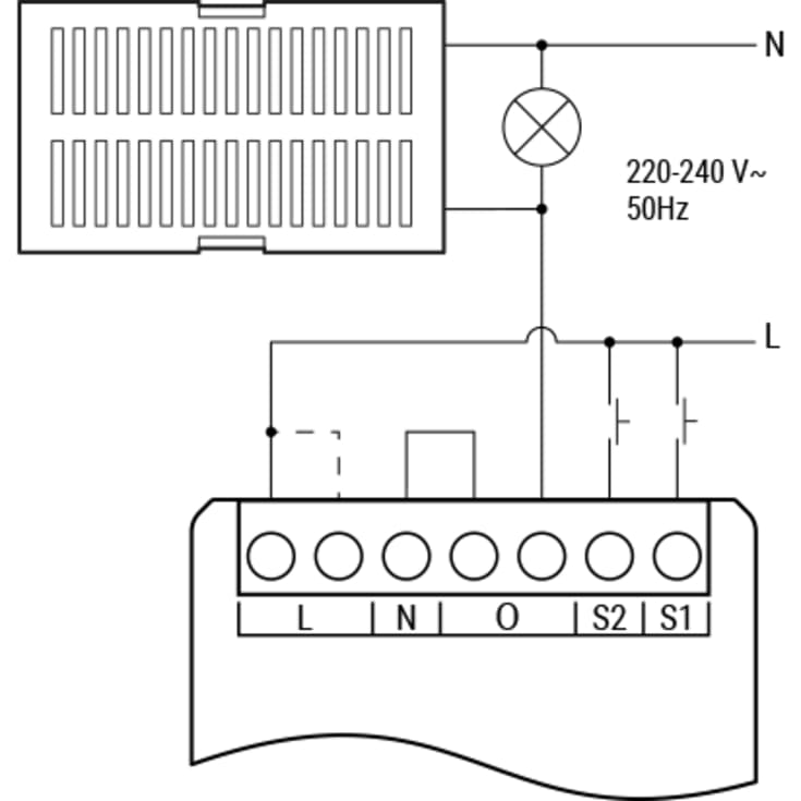Shelly bypass til Gen3 & Gen4 lysdæmper