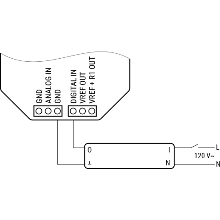 Shelly decoupler, AC til DC omformer, 1 kanal