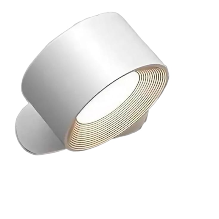 Veli Line Spot On genopladelig væglampe, hvid