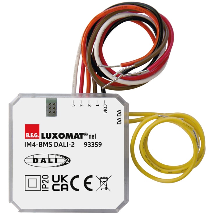 Dali-2 input med 4 kanal til brug i dåser - kiks