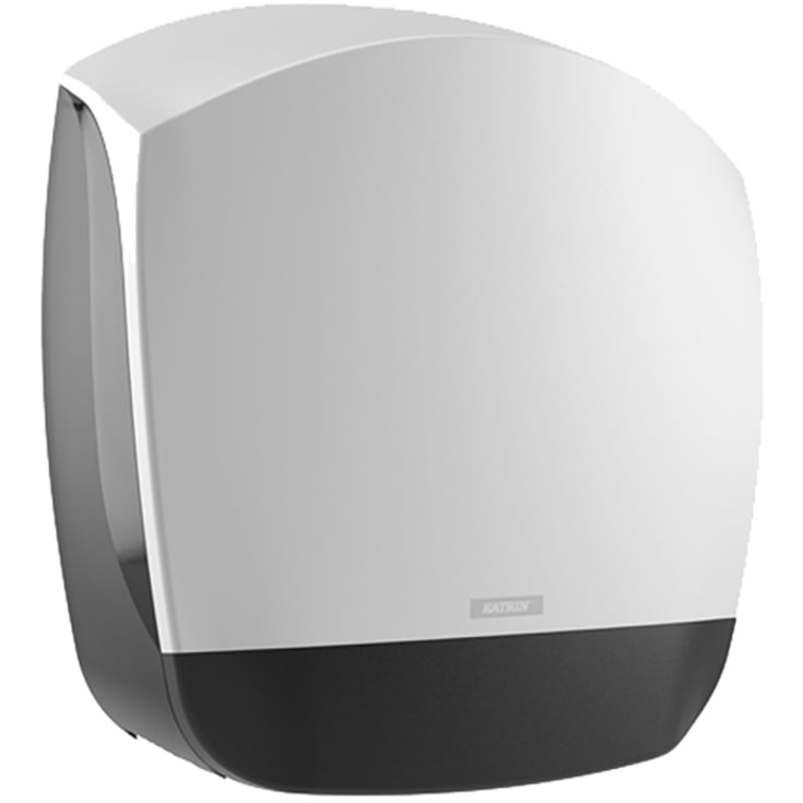 Katrin dispenser 82148 til jumboruller toiletpapir, plast, hvid