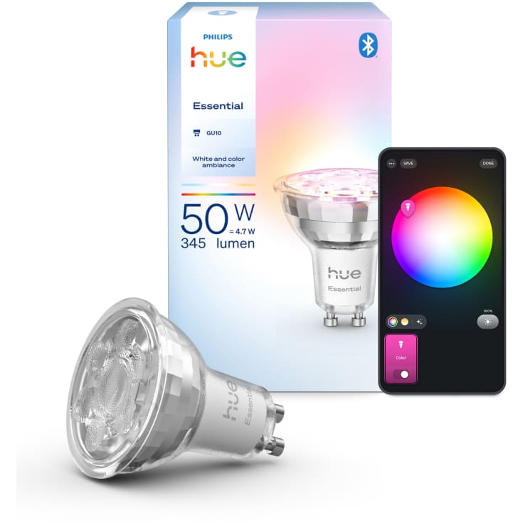 Philips Hue Essential White Color Ambiance GU10 spotpære