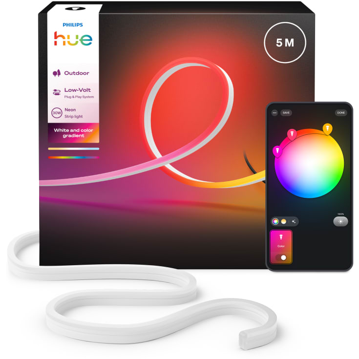 Philips Hue Neon udendørs LED strip, 5 meter