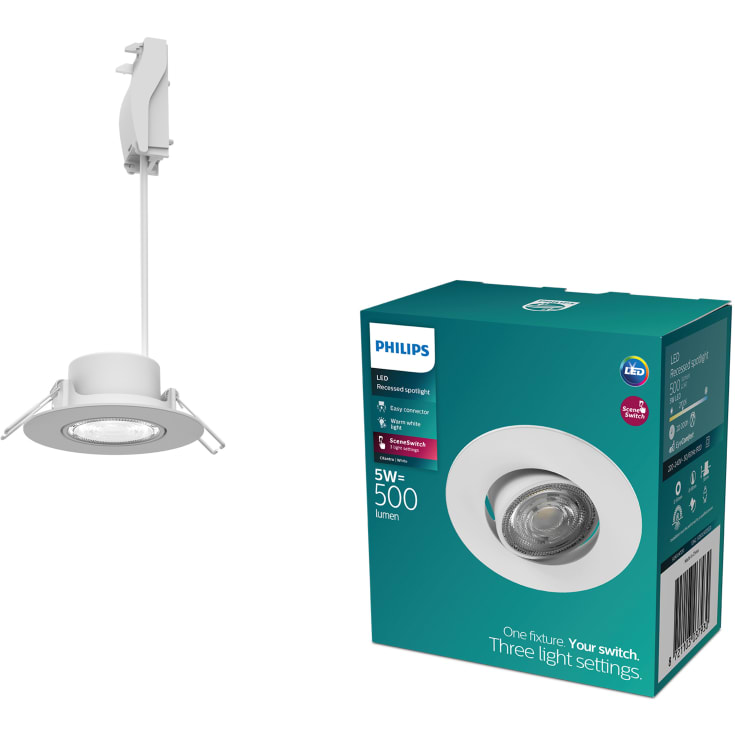 Philips Cilantro downlight, hvit