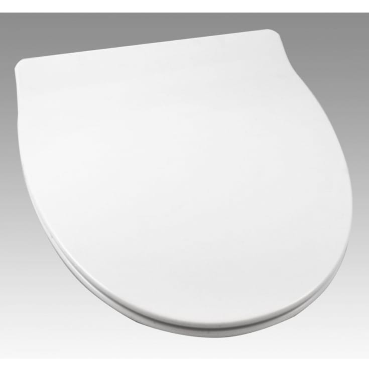 Cera slimline hvid toiletsæde med softclose og quick release