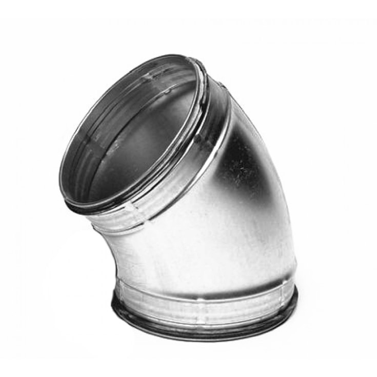 Bøjning ø 100mm. 45 Gr