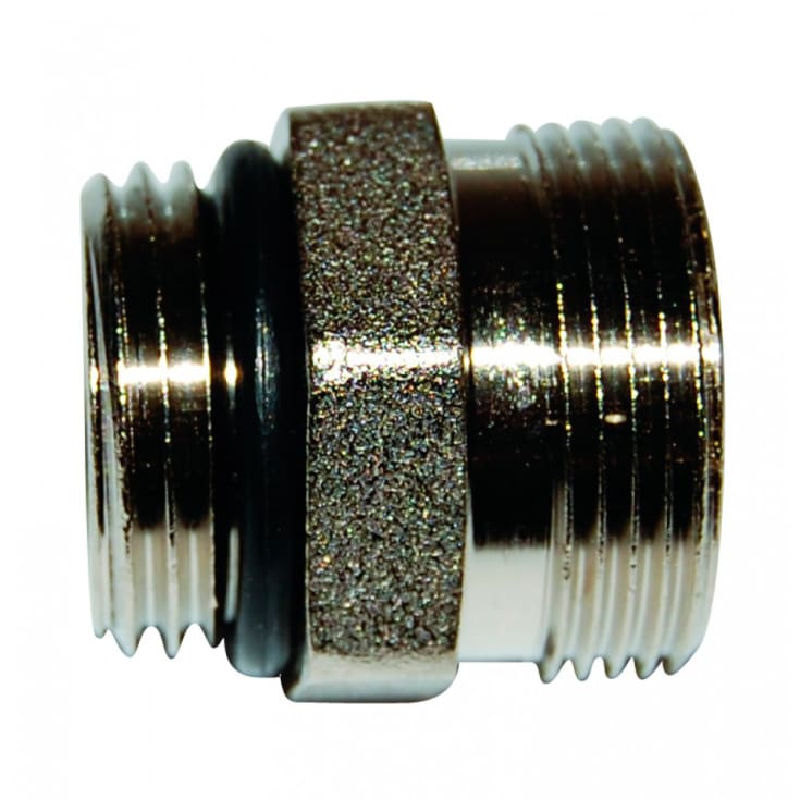 Alupex brystnippel, 3/4" x 24 mm