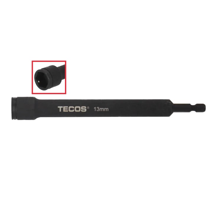 Tecos boltbits med gennemstik, 13,0 x 150 mm
