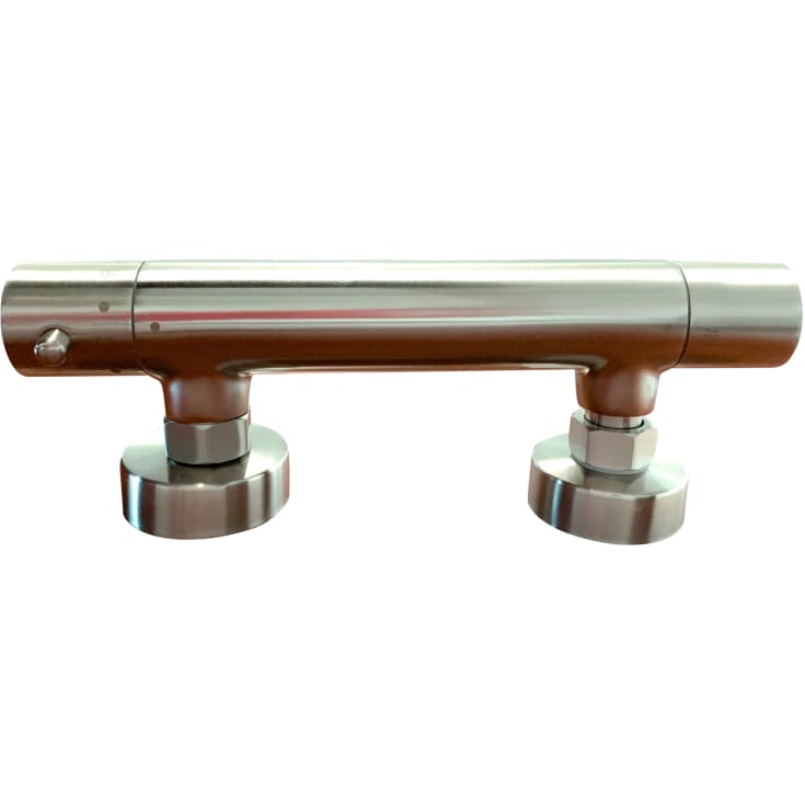 Zen Sanitary brusearmatur, børstet rustfrit stål