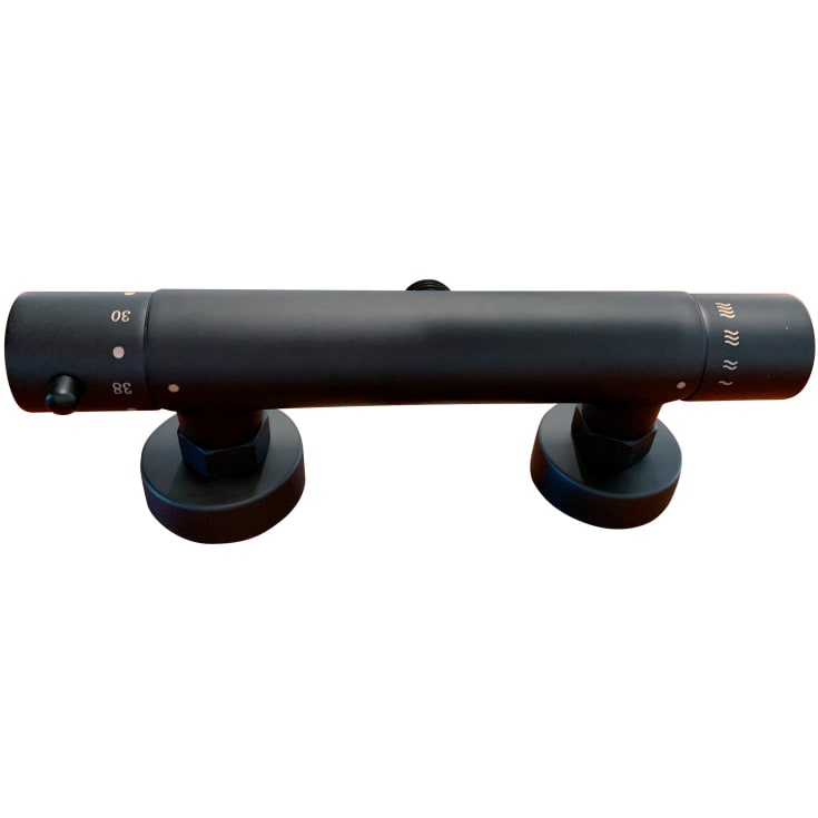 Zen Sanitary duschset, svart