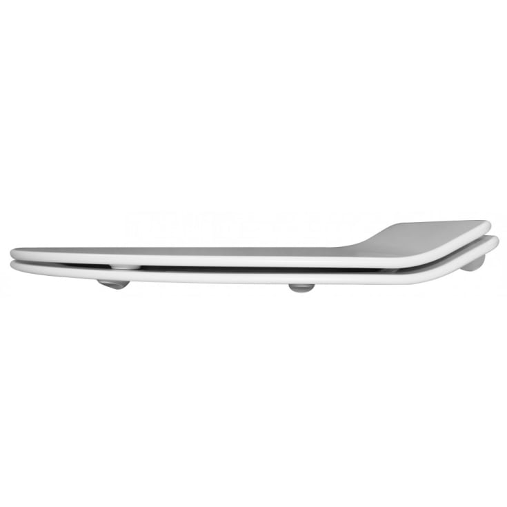 Cera slimline hvid toiletbræt med softclose og quick release
