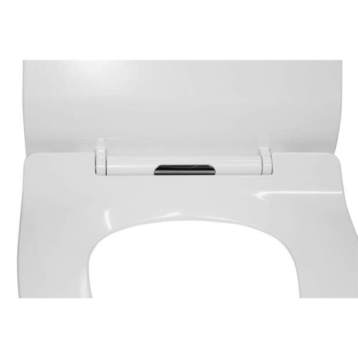 Cera slimline hvid toiletbræt med softclose og quick release
