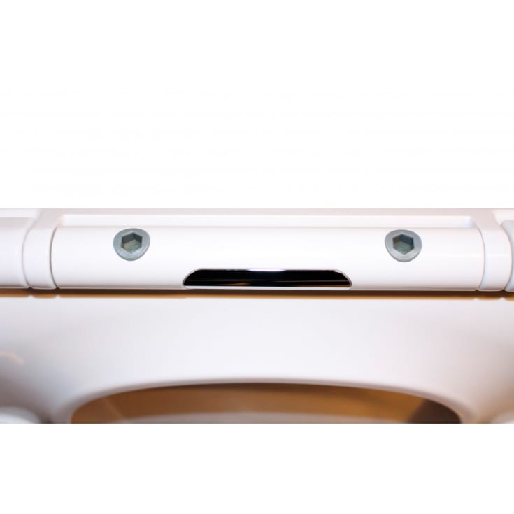 Cera slimline hvid toiletbræt med softclose og quick release