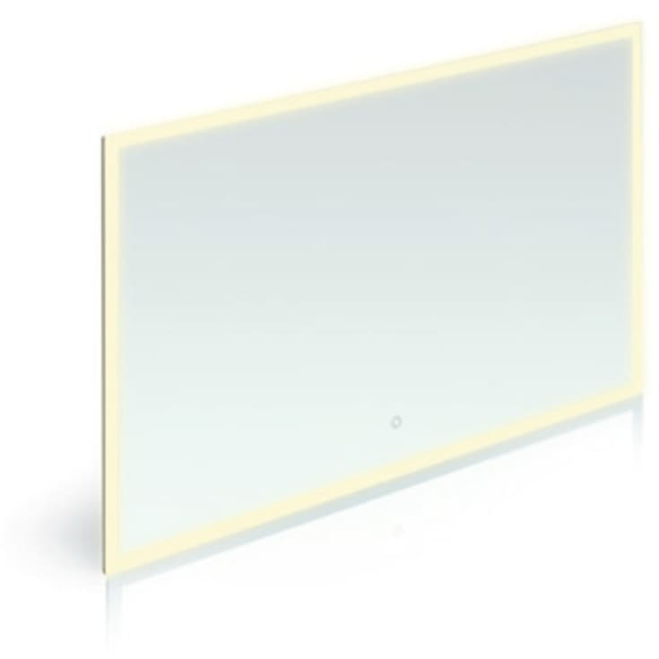 Kriss Nord spejl med lys, touch, 80x70 cm