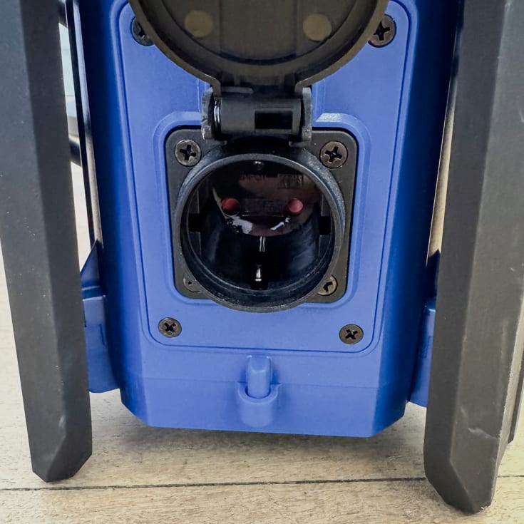 Blue Electric arbejdslampe, 360 grader, 200W