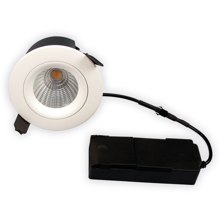 Scan Products Sabina indbygningsspot, mat hvid, 3000K