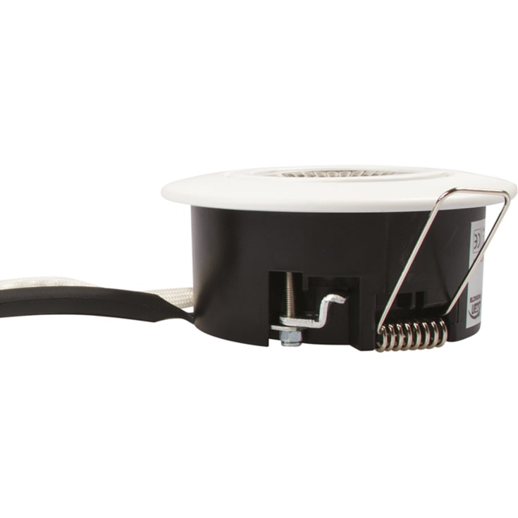 Scan Products Luna Low Profile downlight, matt hvit, 3000K, 6 stk