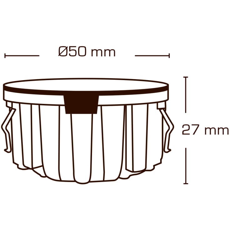 Scan Products pære til Luna Low Profile indbygningsspot, 2700K