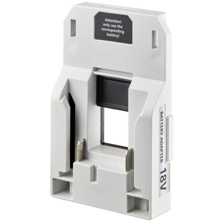 Laserliner strømadapter 18V, for Metabo-batteri