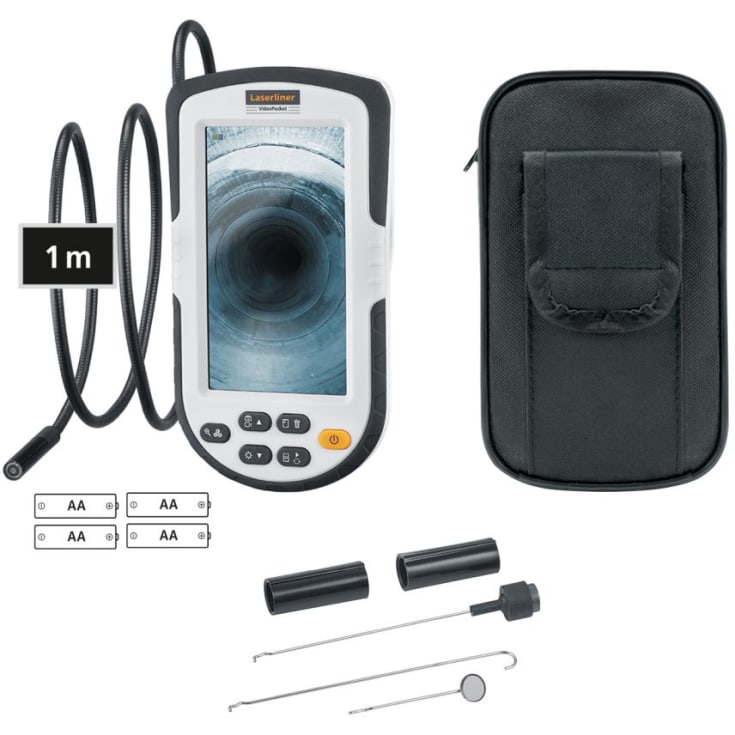 Laserliner VideoPocket inspektionskamera, Ø8 mm/ 1 m