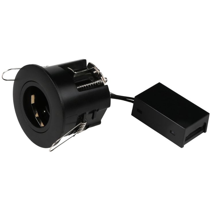 NVC Arden Pro indbygningsspot, GU10, sort