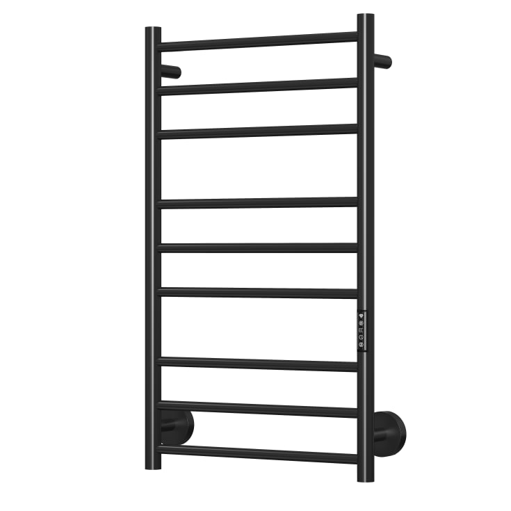 TVS Plus 9L håndklædetørrer, el, 50x86 cm, sort