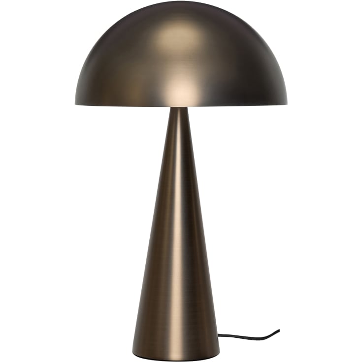 Hübsch Mush bordlampe, bruneret messing, 50 cm