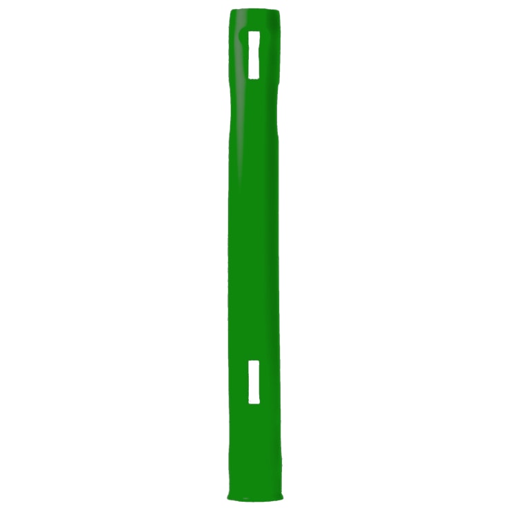 10 st Letbek Danpæl 100 x 1000 mm barriärcylinder, PE, grön