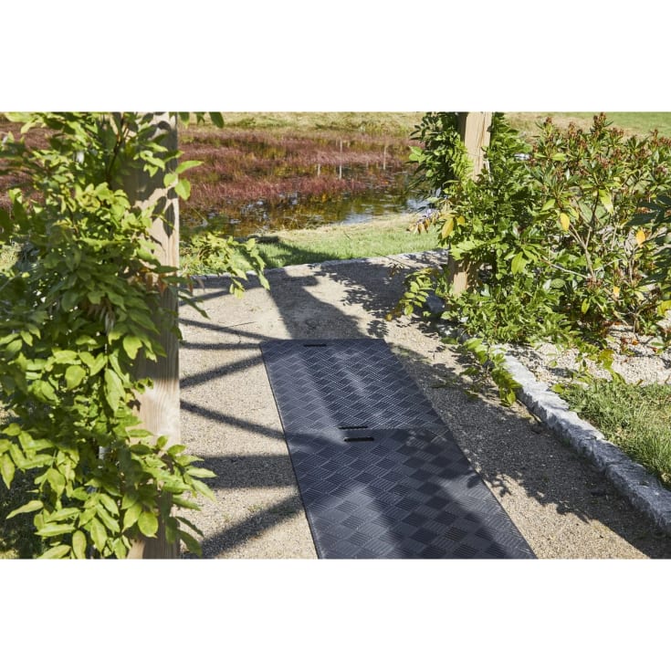 Letbek gangplade 1200 x 600 x 8 mm med håndtag