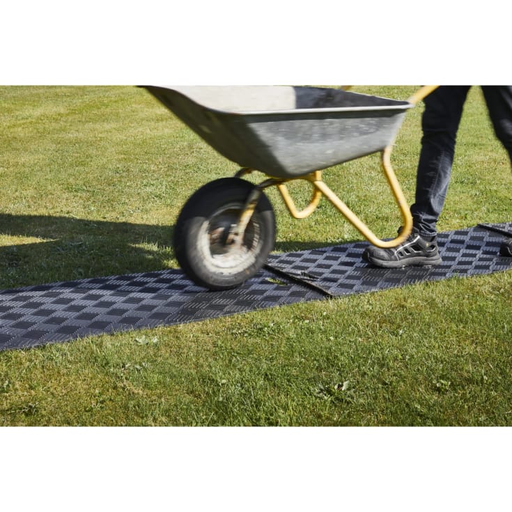 Letbek gangplade 1200 x 600 x 8 mm med håndtag