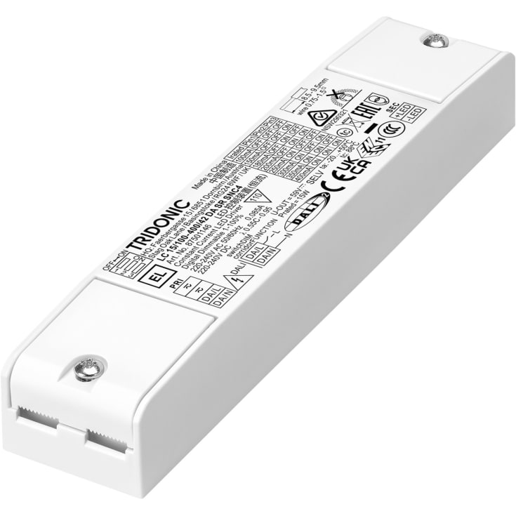 Tridonic LED driver DALI-2 LC 15/100-400/42 DA SR SNC4