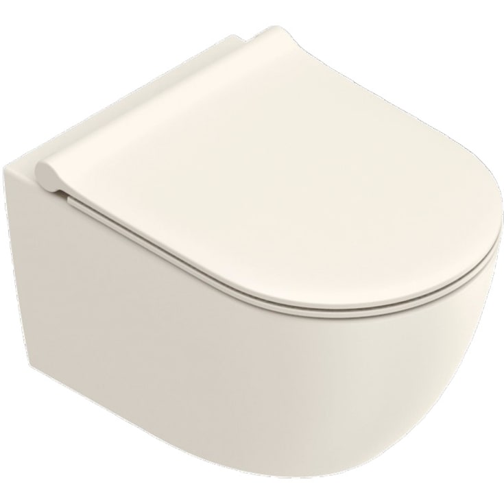 Catalano Sfera 50 væghængt toilet, uden skyllekant, hvid