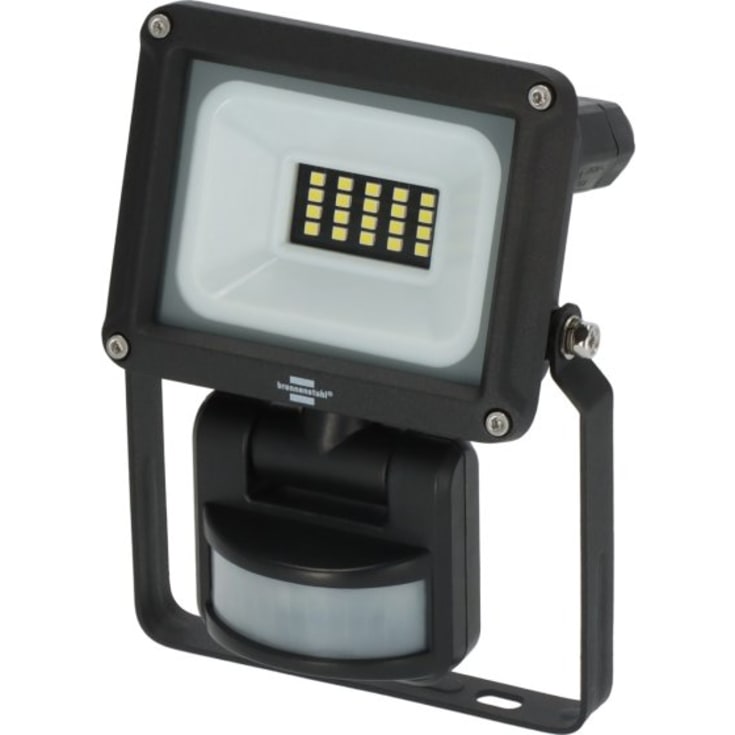 Brennenstuhl LED-strålkastare med sensor, svart, 6500K, 10W