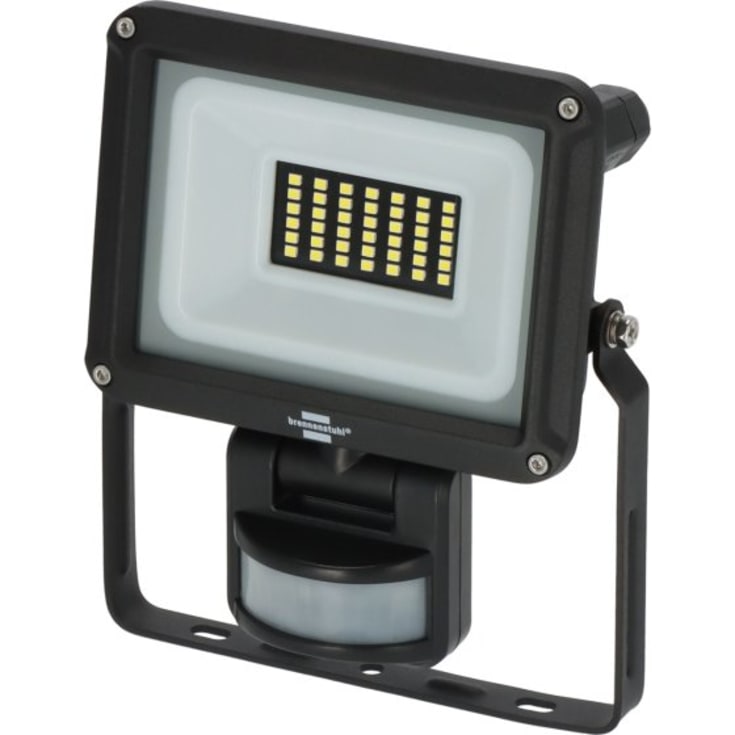 Brennenstuhl LED-strålkastare med sensor, svart, 6500K, 20W