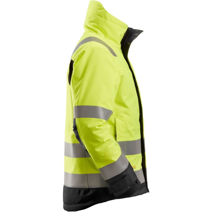 Snickers AllroundWork 37.5® vinterjakke 1130, Hi-vis Gul/Sort, L