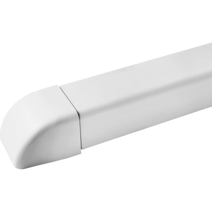 9 st LuftX® Väggkoppling 2 st 80 x 60 mm vit