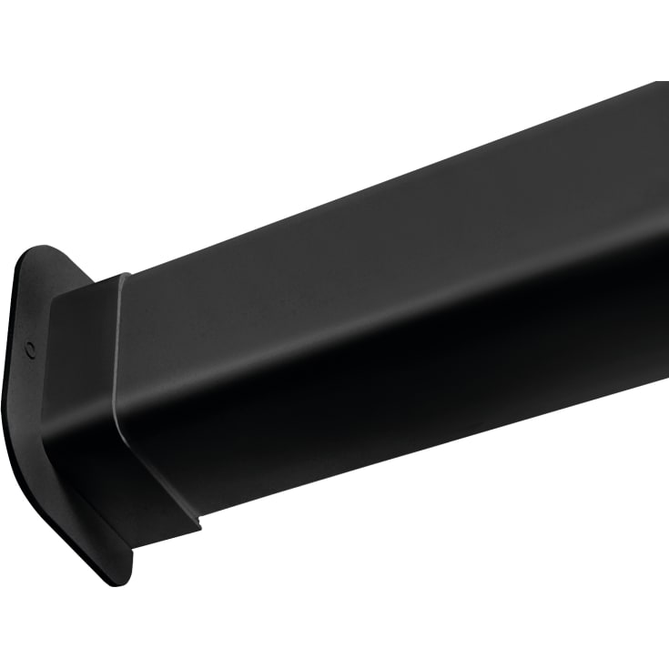 LuftX® afdækning til væg 80x60 mm sort