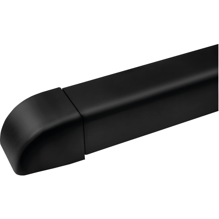 9 stk LuftX® vægtilslutning 2 stk 80x60 mm sort