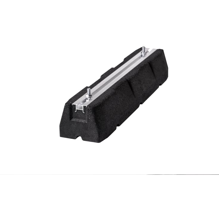 LuftX® Monteringsblok i gummi 600 mm (3-pak)