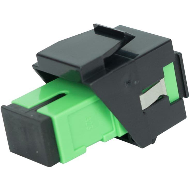 Simplyfiber Keystone SC/APC til SC/APC SM 10-pak