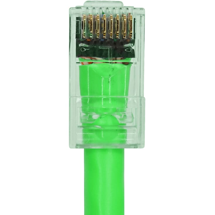 Simply45 RJ45 standardkontakt CAT.6/6A oskärmad, grön, 20-pack