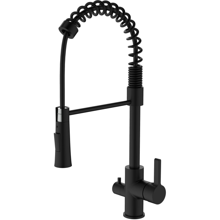 Bathlife Hav kjøkkenarmatur, med avstengning, matt sort