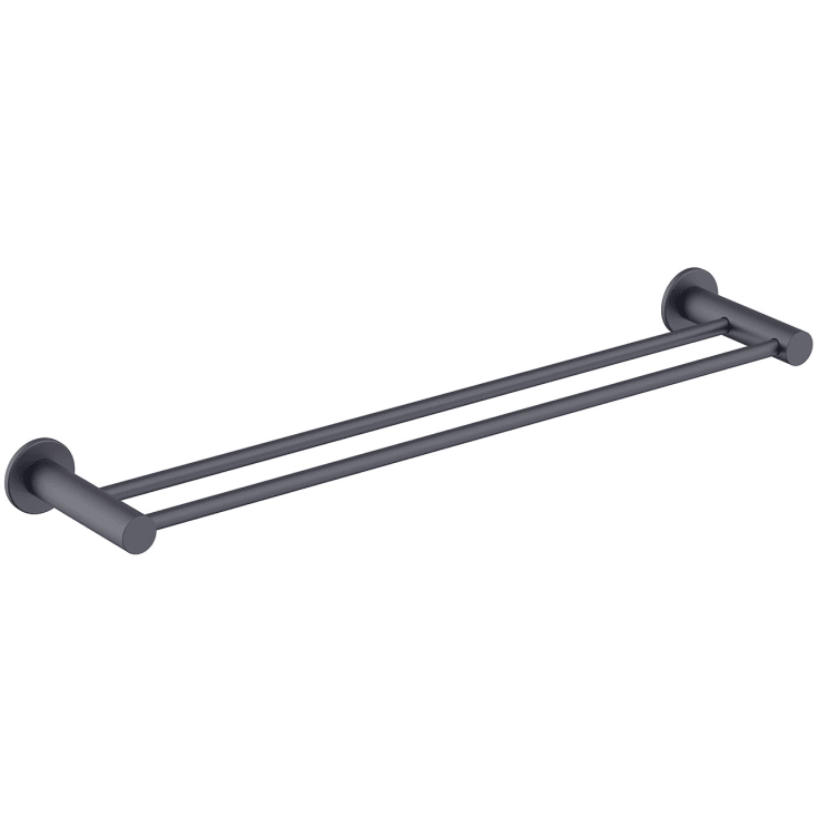 Bathlife Avlasta hånkdklestang dobbel, 60 cm, sort matt