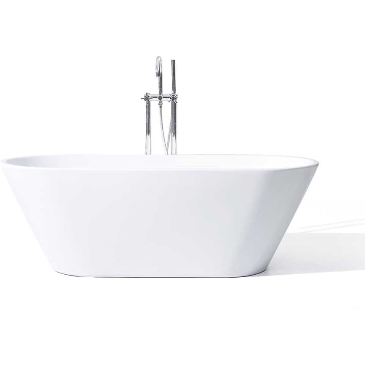 Bathlife Balans badekar, 170x74,5 cm, hvit